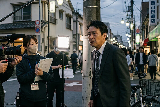 テレビ番組のエキストラ・再現VTRの俳優撮影