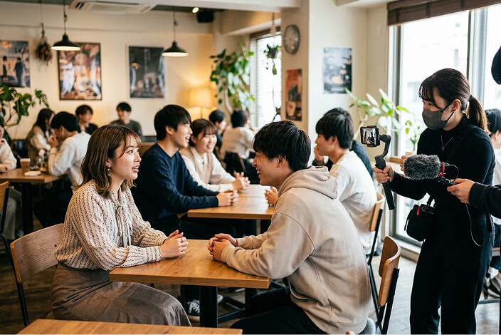 SNSドラマ・ショート動画のサブキャスト・出演者撮影