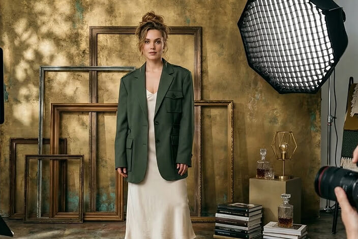 雑誌・Webメディアのファッションモデル撮影