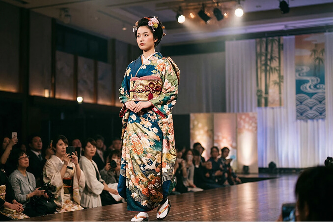着物ショーモデルや着付けモデル