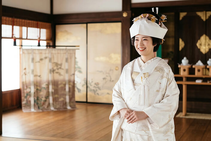 留袖・和装ブライダルモデル