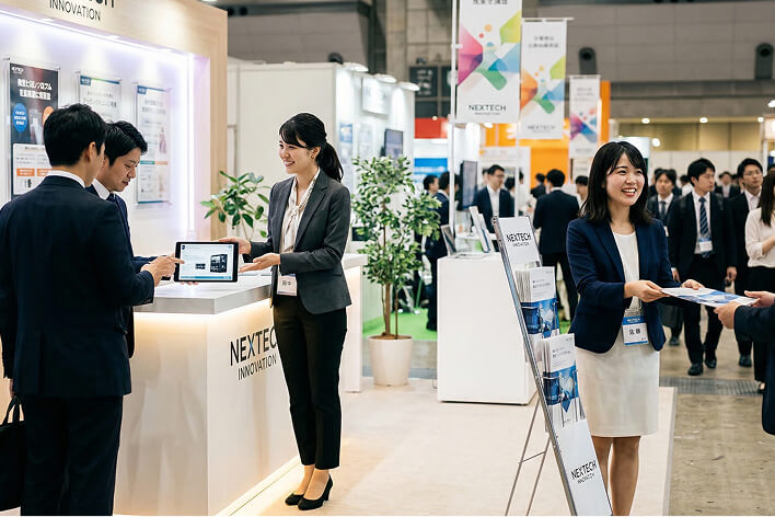 展示会・企業イベント向け複数日モデル派遣