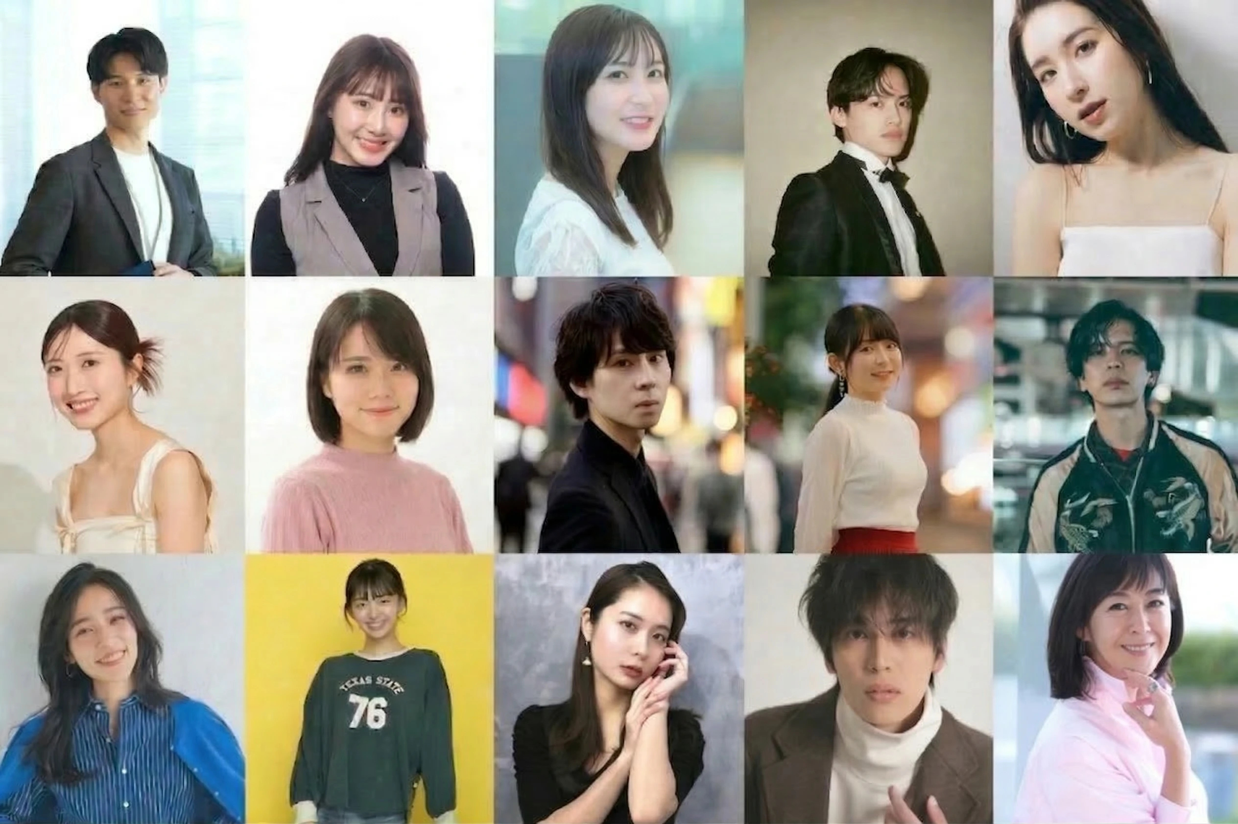 経験豊富な下着モデルが女性・男性合わせて50名以上在籍