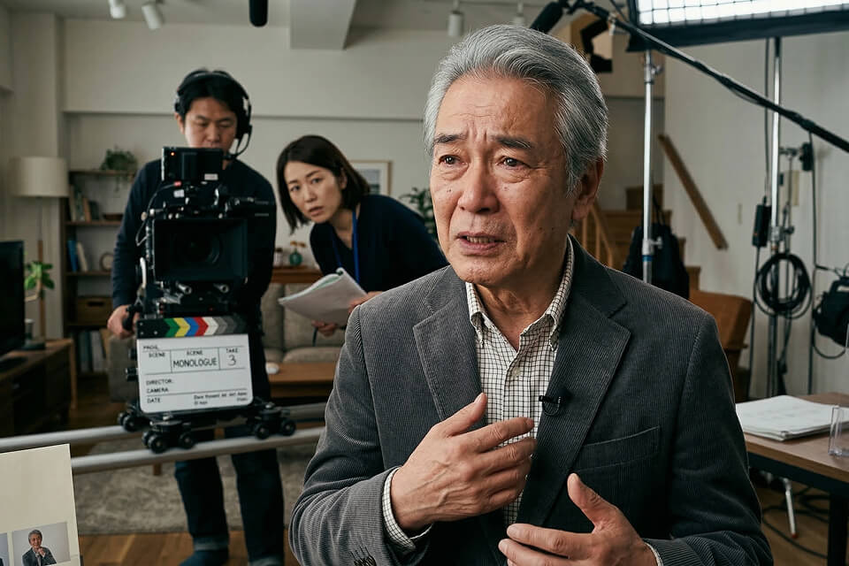 演技力・表現力を重視したシニアタレントのキャスティングが可能