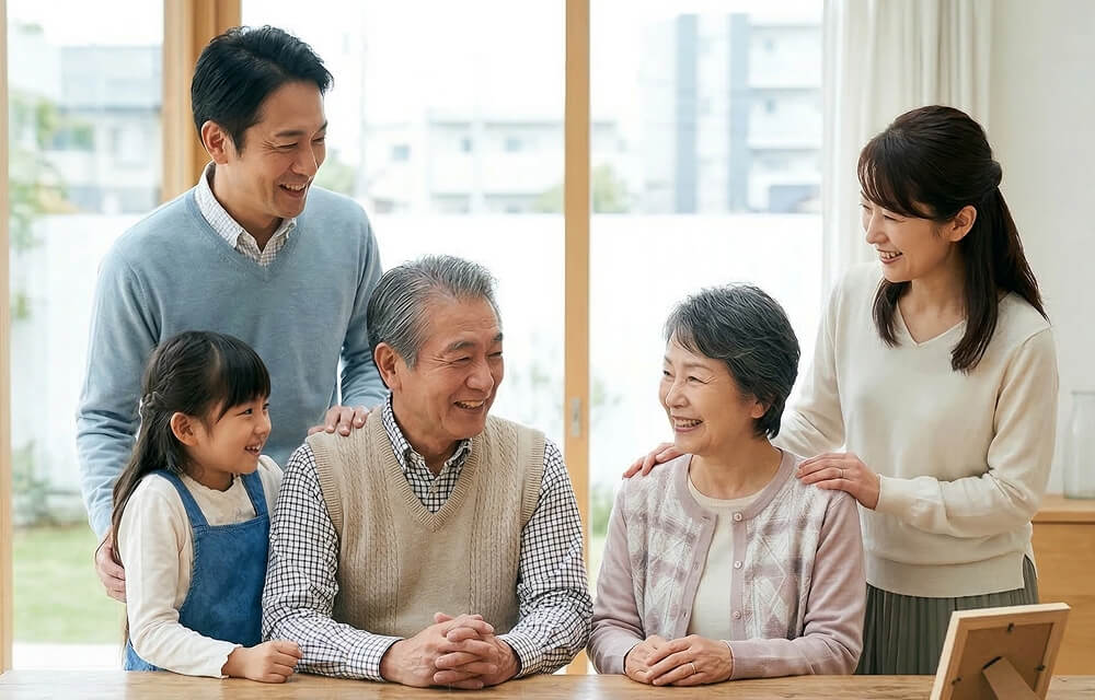 夫婦役・家族役などシルバーモデル複数名のセットキャスティングに対応