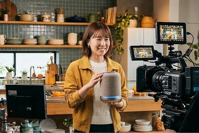 企業PR・商品プロモーション用ショート動画のモデル撮影